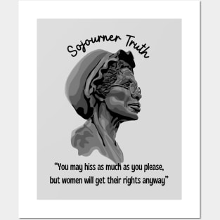 Sojourner Truth Portrait and Quote Posters and Art